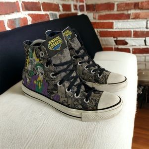 Converse All Star Chuck Taylor M6 W8 Justice League High Top Shoe Super Man